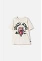 Camiseta De Jurassic World Avellana Manga Corta Para Niño 10 de Universal