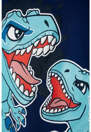 Conjunto De Jurassic World Pantalón Corto Multicolor Para Niño 2T A 6T 3T