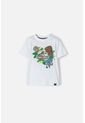 Camiseta De Jurassic World Blanca Manga Corta Para Niño 2T A 5T 4T de Universal
