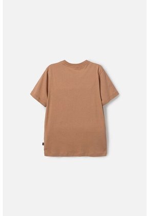 Camiseta De Jurassic World Café Estampada En Frente Para Niño 12