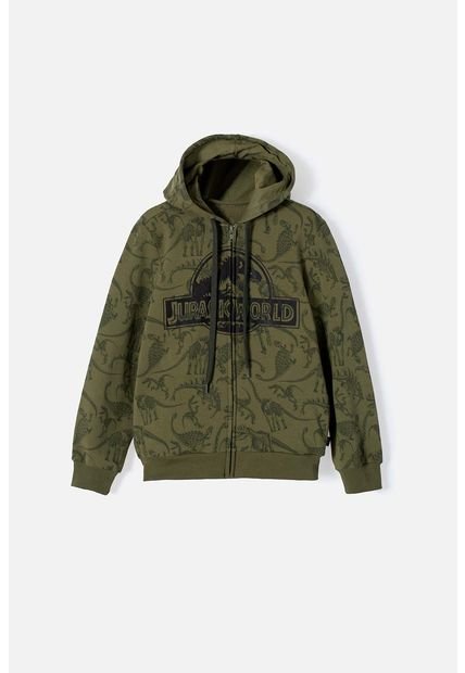 Buzo De Jurassic World Con Chompa Verde Para Niño 4