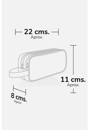 Cartuchera Premium Negro De Jurassic Para Niño U