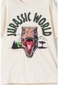 Camiseta De Jurassic World Avellana Manga Corta Para Niño 6 de Universal