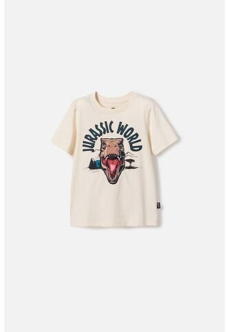 Camiseta De Jurassic World Café Manga Corta Para Niño 2T A 5T 4T Universal