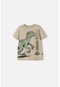 Camiseta De Jurassic World Verde Estampada En Frente Para Niño 2T A 5T 4T de Universal