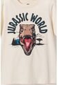 Camiseta De Jurassic World Café Manga Corta Para Niño 2T A 5T 4T de Universal