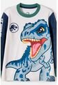 Pijama De Jurassic World Pantalón Largo Multicolor Para Niño 2T A 6T 2T de Universal
