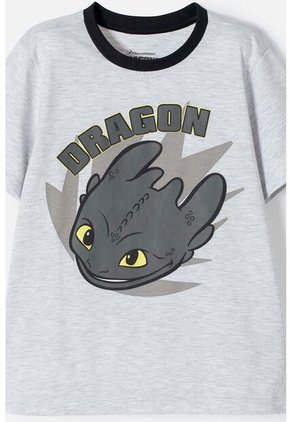 Pijama Cómo Entrenar A Tu Dragón Gris Y Negra De Pantalón Largo Para Niño 12