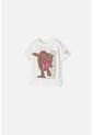 Camiseta De Jurassic Manga Corta Blanca Para Niño 2T A 5T 3T de Universal
