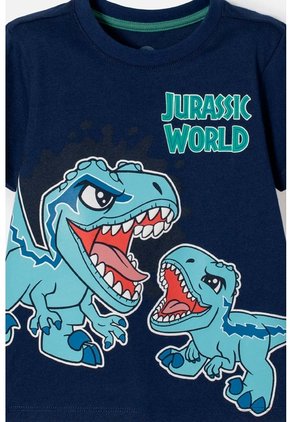 Conjunto De Jurassic World Pantalón Corto Multicolor Para Niño 2T A 6T 5T