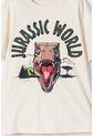 Camiseta De Jurassic World Avellana Manga Corta Para Niño 8 de Universal
