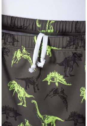 Conjunto De Baño De Jurassic World Verde Para Niño 4