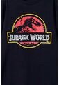 Camiseta De Jurassic World Manga Corta Negra Para Niño 6 de Universal