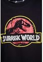 Camiseta De Jurassic World Manga Corta Negra Para Niño 6 de Universal