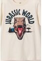 Camiseta De Jurassic World Café Manga Corta Para Niño 2T A 5T 3T de Universal