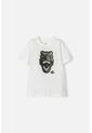 Camiseta De Jurassic World Manga Corta Blanca Para Niño 4 de Universal