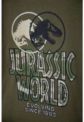 Pijama De Jurassic World Verde De Manga Larga Para Niño 8