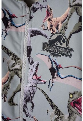 Chaqueta De Jurassic World Con Cierre Verde Oliva Para Niño 8