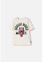 Camiseta De Jurassic World Avellana Manga Corta Para Niño 8 de Universal