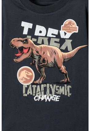 Conjunto De Jurassic World Manga Corta Verde Para Niño 4T