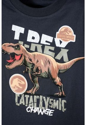 Conjunto De Jurassic World Manga Corta Verde Para Niño 4T