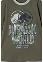 Pijama De Jurassic World Verde De Camiseta Manga Corta Para Niño 12 de Universal