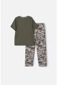 Pijama De Jurassic World Verde De Camiseta Manga Corta Para Niño 12 de Universal