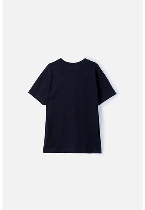 Camiseta De Jurassic World Manga Corta Negra Para Niño 12