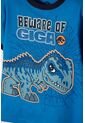 Camiseta De Jurassic World Manga Corta Azul Para Niño 2T A 6T 5T de Universal