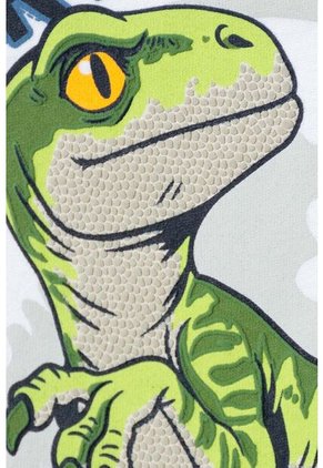 Conjunto De Jurassic World Blanco Y Azul De Pantalón Largo Para Niño 2T A 5T 2T