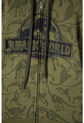 Buzo De Jurassic World Con Chompa Verde Para Niño 6