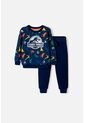 Conjunto De Jurassic World Pantalón Largo Azul Para Niño 2T A 6T 3T de Universal