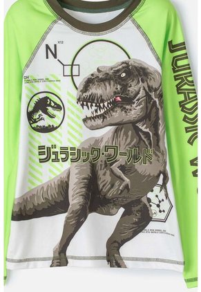 Conjunto De Baño De Jurassic World Verde Y Marfil Para Niño 4