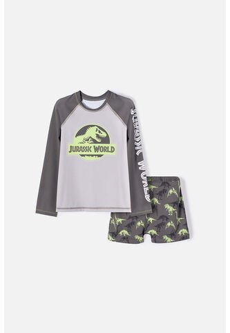Conjunto De Baño De Jurassic World Verde Para Niño 8 Universal