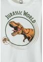 Camiseta De Jurassic World Manga Corta Marfil Para Niño 2T A 5T 2T de Universal