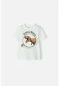 Camiseta De Jurassic World Manga Corta Marfil Para Niño 2T A 5T 5T de Universal
