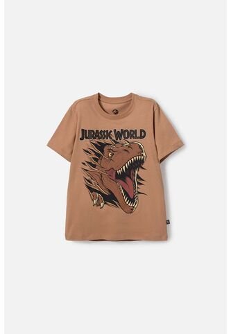 Camiseta De Jurassic World Café Estampada En Frente Para Niño 12 Universal