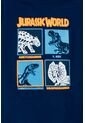 Camiseta De Jurassic World Manga Corta Azul Para Niño 4T de Universal