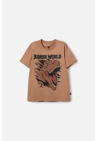 Camiseta De Jurassic World Café Estampada En Frente Para Niño 6 Universal