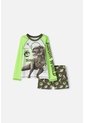 Conjunto De Baño De Jurassic World Verde Y Marfil Para Niño 12 de Universal