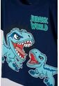 Conjunto De Jurassic World Pantalón Corto Multicolor Para Niño 2T A 6T 4T de Universal