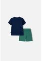 Conjunto De Jurassic World Pantalón Corto Multicolor Para Niño 2T A 6T 4T de Universal