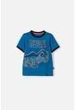 Camiseta De Jurassic World Manga Corta Azul Para Niño 2T A 6T 4T de Universal