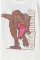 Camiseta De Jurassic Manga Corta Blanca Para Niño 2T A 5T 3T de Universal