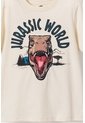 Camiseta De Jurassic World Café Manga Corta Para Niño 2T A 5T 4T de Universal