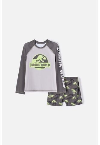 Conjunto De Baño De Jurassic World Verde Para Niño 6 Universal