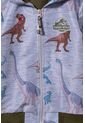 Chaqueta De Jurassic World Con Capucha Gris Jaspe Para Niño 2T A 5T 3T de Universal