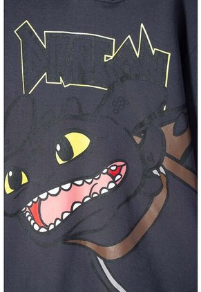 Buzo Cómo Entrenar A Tu Dragón Gris Y Verde Con Capucha Para Niño 8