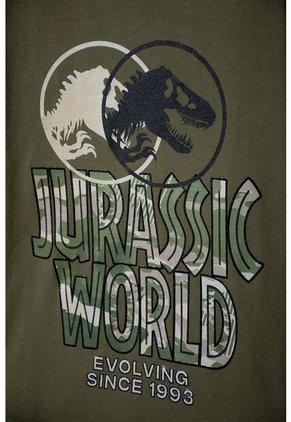 Pijama De Jurassic World Verde De Manga Larga Para Niño 12
