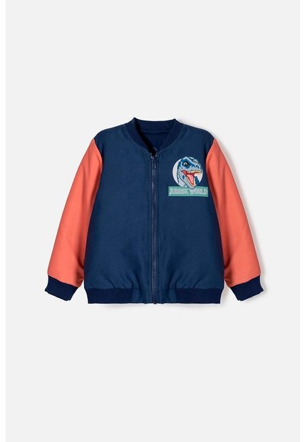 Chaqueta De Jurassic World Con Cierre Multicolor Para Niño 2T A 6T 5T